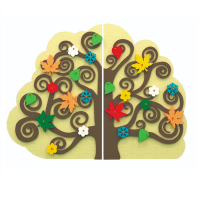 Сенсомоторное декоративно-развивающее панно "Времена года" - «globural.ru» - Чайковский