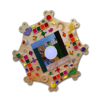 Тактильный диск с декоративными элементами (вариант 1) - «globural.ru» - Чайковский