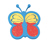 Сенсомоторное декоративно-развивающее панно "Бабочка" - «globural.ru» - Чайковский