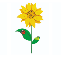 Сенсомоторное декоративно-развивающее панно "Подсолнух" - «globural.ru» - Чайковский