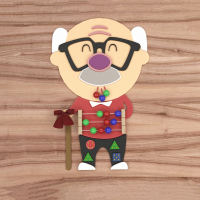 Бизиборд "Дорогой дедушка" - «globural.ru» - Чайковский