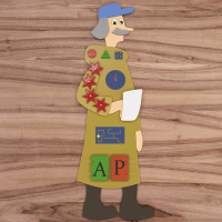 Бизиборд "Почтальон Печкин" - «globural.ru» - Чайковский