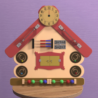 Бизиборд "Теремок" - «globural.ru» - Чайковский