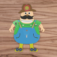 Бизиборд "Умелый садовник" - «globural.ru» - Чайковский