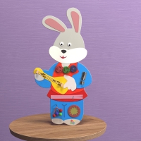 Бизиборд «Зайчик-побегайчик» - «globural.ru» - Чайковский