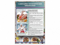 Стенд "Санитарно-гигиенические требования" - «globural.ru» - Чайковский