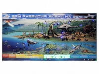 Интерактивный электрифицированный стенд "Эры развития жизни на Земле" - «globural.ru» - Чайковский