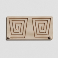 Такт-панель "Лабиринт-трапеция №5" - «globural.ru» - Чайковский