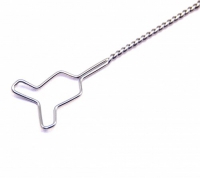 Зонд массажный "Мишка" с витой ручкой с колечком (автор Микляева Ю.В.) - «globural.ru» - Чайковский