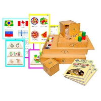 Игровой набор "Дары Фребеля" с методическим пособием - «globural.ru» - Чайковский