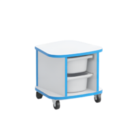 Табурет детский Робик (белый) - «globural.ru» - Чайковский