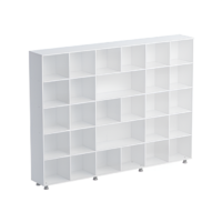 Шкаф-стеллаж без дверок (белый) - «globural.ru» - Чайковский