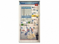 Стенд "Состав автомобильной аптечки" с оригинальными образцами - «globural.ru» - Чайковский