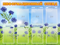 Стенд информационный с 7 карманами - «globural.ru» - Чайковский