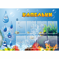 Стенд "Капельки" - «globural.ru» - Чайковский