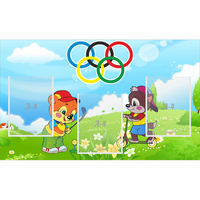 Стенд "Спортивный уголок" с 3 карманами - «globural.ru» - Чайковский