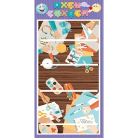 Стенд "Наши работы Рукодельники" - «globural.ru» - Чайковский