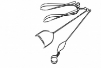 Комплект массажных логопедических зондов на витых ручках с колечком (по Новиковой Е.В.).  - «globural.ru» - Чайковский