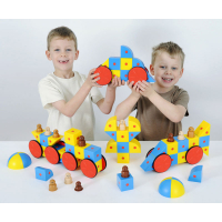 Набор Полидрон Магнитные блоки 3D Супер (комплект на группу, 68 деталей) - «globural.ru» - Чайковский