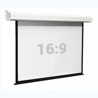 Экран настенный с электроприводом Electra DSEM-164008m - «globural.ru» - Чайковский