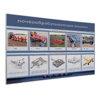 Электрифицированный светодинамический стенд «Почвообрабатывающие машины» - «globural.ru» - Чайковский