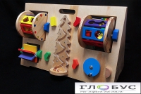 Двусторонняя тактильная панель «Елочка» - «globural.ru» - Чайковский