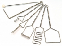 Комплект "Постановочные зонды с витыми ручками шариковый зонд на тонкой ручке" (7 штук) - «globural.ru» - Чайковский