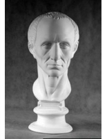 Гипсовая голова Гай Юлий Цезарь - «globural.ru» - Чайковский