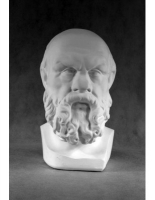 Гипсовая голова Сократ - «globural.ru» - Чайковский