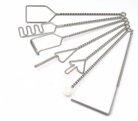 Комплект "Постановочные зонды с витыми ручками с колечком (шариковый зонд на витой ручке)" (7 штук) - «globural.ru» - Чайковский