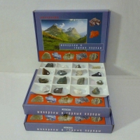 Демонстрационная коллекция Минералы и горные породы (48 видов) - «globural.ru» - Чайковский