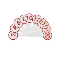 Касса-веер цифр от 0 до 20 - «globural.ru» - Чайковский