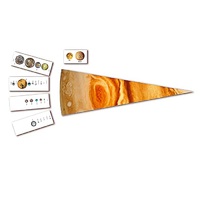 Модель-аппликация "Сравнительные размеры Солнца, планет и их спутников" - «globural.ru» - Чайковский