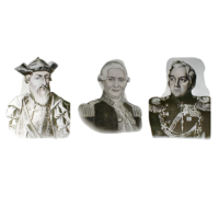 Портреты путешественников (25 штук, формат А3) - «globural.ru» - Чайковский