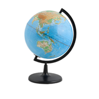 Глобус физический D=200 мм - «globural.ru» - Чайковский