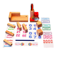 Игровой набор Фребеля "Календарь настольный" - «globural.ru» - Чайковский