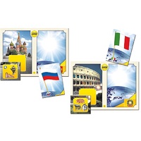 Настольно-печатная игра "Флаги стран мира 1. Европа" - «globural.ru» - Чайковский