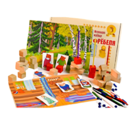 Игровой набор Фребеля "Три медведя" (серия "Сказочный мир". Выпуск 2) - «globural.ru» - Чайковский