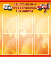Стенд "Действия при ЧС" - «globural.ru» - Чайковский