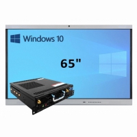 Интерактивная панель 65" (встроенный ПК Win10, Intel i5) - «globural.ru» - Чайковский