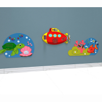 Комплект бизибордов "Подводный мир 3 в 1" - «globural.ru» - Чайковский