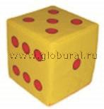 Кубик «Бросайка» с точками - «globural.ru» - Чайковский