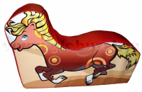 Напольная игрушка "Лошадка" с шелкографией (ВИК) - «globural.ru» - Чайковский