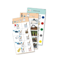 Комплект карточек (10) "Обучающий калейдоскоп для ДО. Эксперимент. Вещество" - «globural.ru» - Чайковский