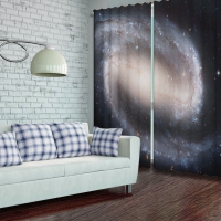 Комплект светонепроницаемых штор "Млечный путь" - «globural.ru» - Чайковский