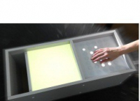 Интерактивный стол «Малыш», совмещенный со столом для рисования песком и с кармашком для песка - «globural.ru» - Чайковский