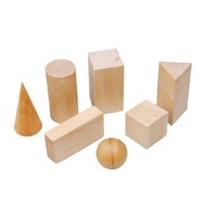 Набор "Тела геометрические" (дерево) - «globural.ru» - Чайковский