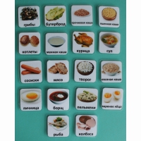 Набор карточек "Основные блюда" - «globural.ru» - Чайковский