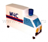 Напольная мягкая игрушка «МЧС» каталка - «globural.ru» - Чайковский