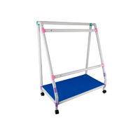 Подставка для детской развивающей доски "Гигантская мозаика" с одной пластиковой полкой - «globural.ru» - Чайковский